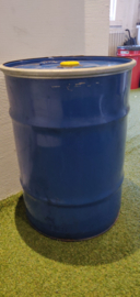110 liter dekselvat blauw (outlet)