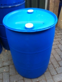 200 liter bondelvat gespoeld