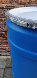 110 liter plastic vat (witte deksel)