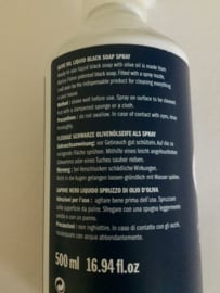 Savon noir liquide in een spray ‘Maison’