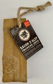 Savon d'Alep. tranche