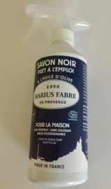 Savon noir liquide in een spray ‘Maison’