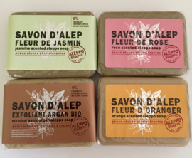 Savon d'Alep fleur de Jasmin