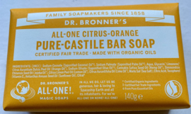 Dr. Bronner's soap bar