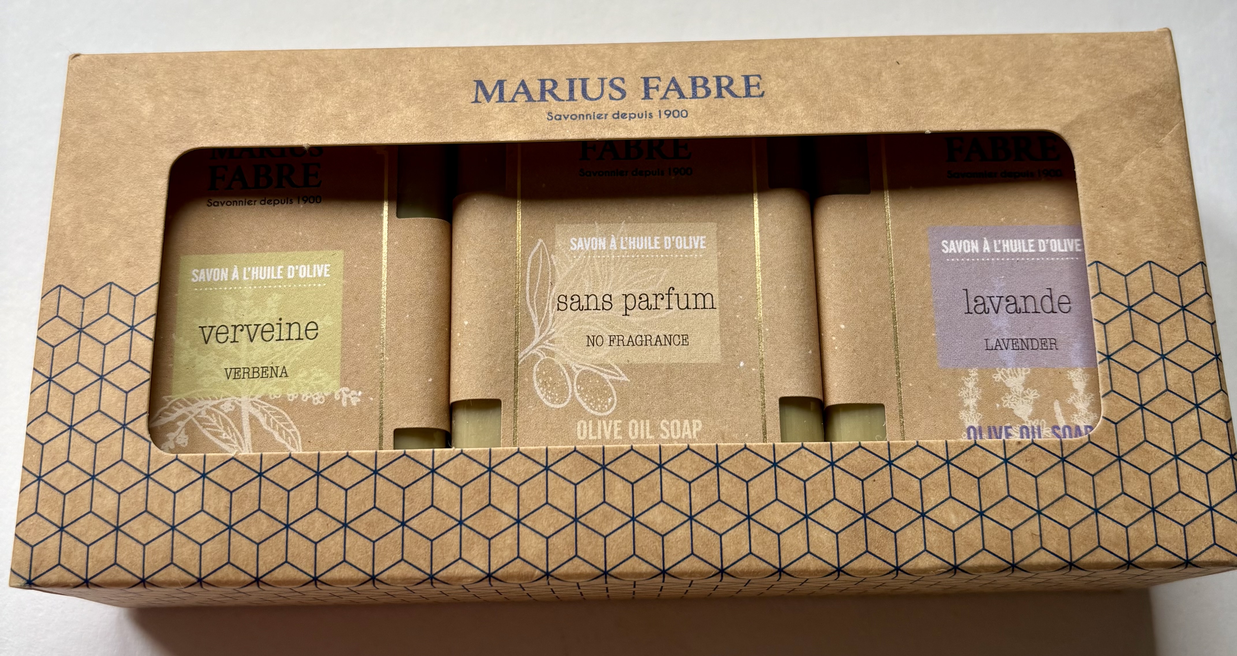 Cadeau set, 3 zepen Marius Fabre