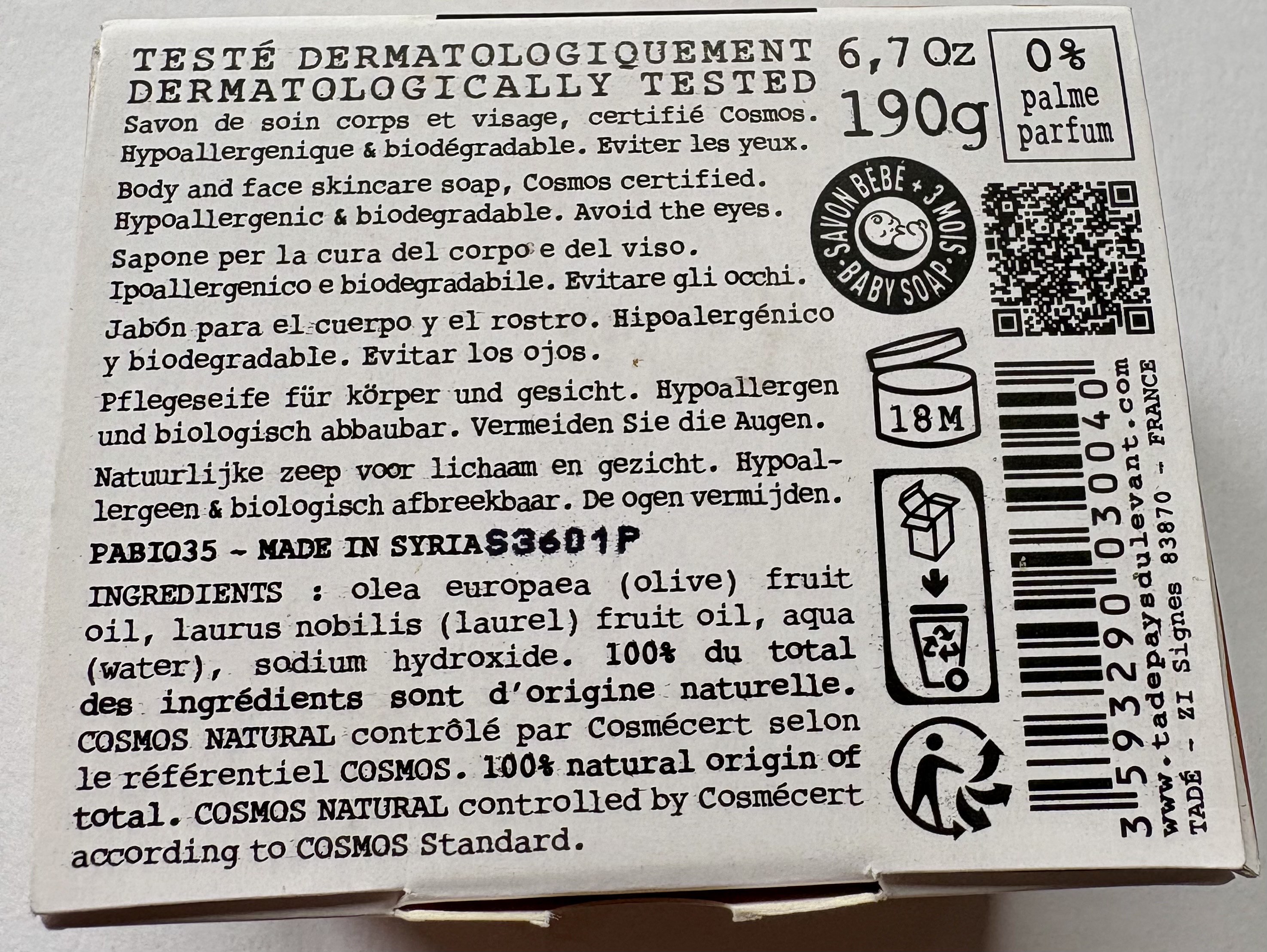 Alepzeep 35% laurierbesolie