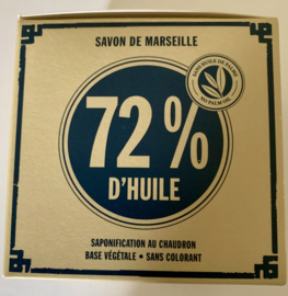 Blok Marseille Zeep 400 gram, naturel, zonder palmolie!