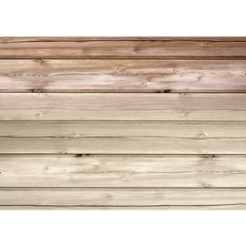 Fotobehang post 1543 hout planken beige