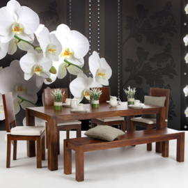 Fotobehang poster 1828 bloemen orchidee planten wit