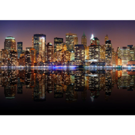 Fotobehang poster 0020 skyline new york big apple empire state building