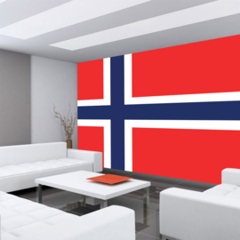 Fotobehang 2569 vlag noorwegen