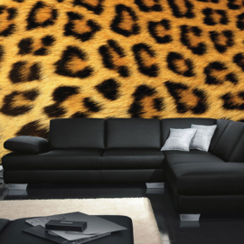 Fotobehang poster 0534 dier leopard luipaardvel