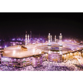 Fotobehang 1406 Saoedie Arabie Mekka moskee gebed