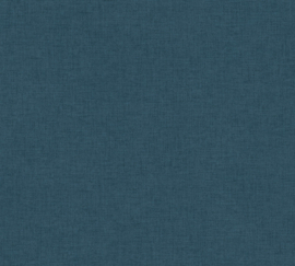 AS 374315 uni blauw effen