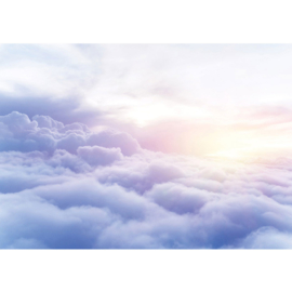 Fotobehang poster 2928 boven de wolken hemel
