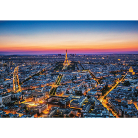 Fotobehang poster 1345 skyline parijs eiffeltoren paris