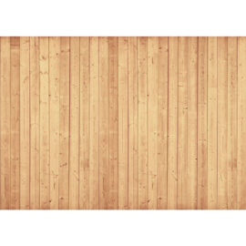 Fotobehang poster 1984 hout planken bruin beige