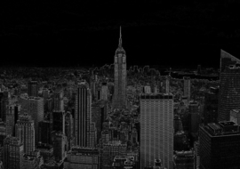 Fotobehang 3457 USA New York nacht
