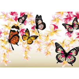 Fotobehang poster 1559 dieren vlinders
