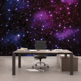 Fotobehang poster 0499 sterren hemel stelsel melkweg galaxy ruimte