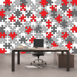 Fotobehang poster 3241 puzzel