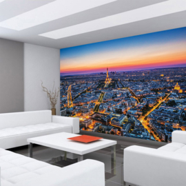Fotobehang poster 1345 skyline parijs eiffeltoren paris