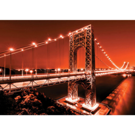 Fotobehang 2656 brug USA night
