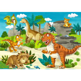 Fotobehang poster 0119 kinderkamer dino