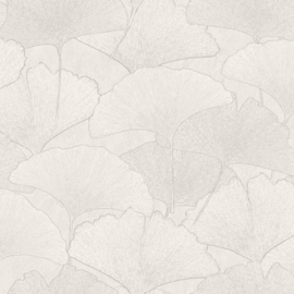 AM25320 blad grafisch wit grijs bloem