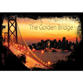 Fotobehang 1012 skyline brug golden gate bridge San Fransisco