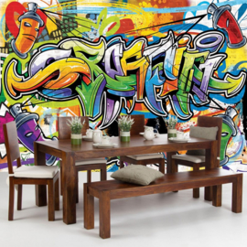 Fotobehang 342 graffiti 400 x 280