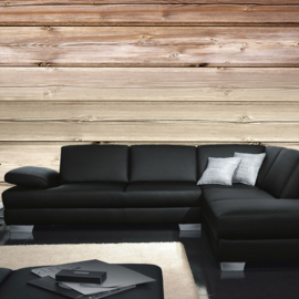 Fotobehang post 1543 hout planken beige