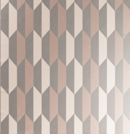 26522 Arrow oud roze zalm taupe grafisch