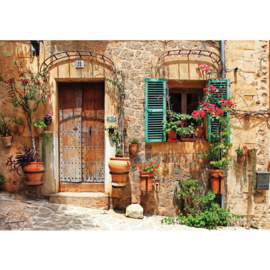 Fotobehang poster 3298 toscane huis luiken