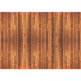 Fotobehang poster 1825 bruin hout planken