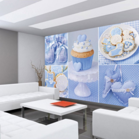 Fotobehang 3337 babykamer jongen 368 x 254