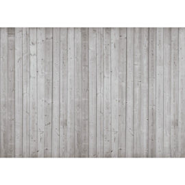 Fotobehang poster 2080 hout planken grijs
