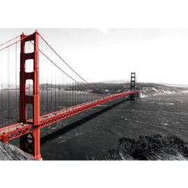 Fotobehang poster 0429 brug golden gate bridge san francisco