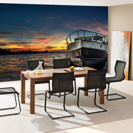 Fotobehang poster 3362 boot sloep