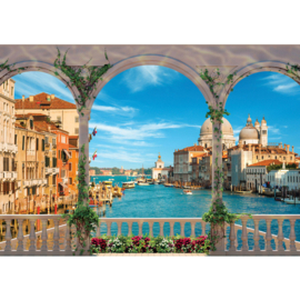 Fotobehang poster 2596 water venetie bogen