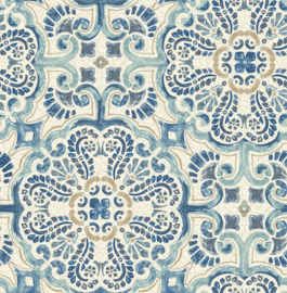 Dutch Trilogy FD24046 portugese tegels blauw
