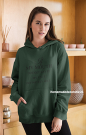 Hoodie  mouth