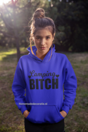 Camping bitch hoodie