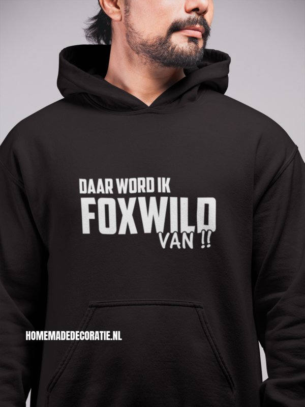 Foxwild  hoody dames/heren