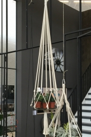 macrame hanger katoen #0701