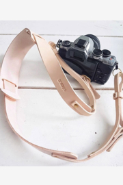 leather camera strap