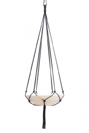 macrame hanger black #0501