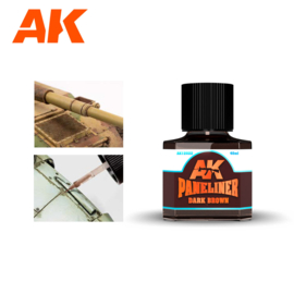 AK12022 DARK BROWN PANELINER – PANELADOR MARRÓN OSCURO