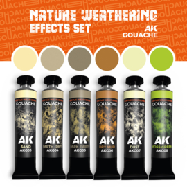 AKG026 NATURE WEATHERING EFFECTS SET