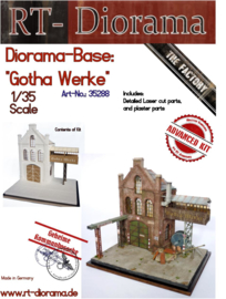 RT35288 1:35 RT-Diorama Diorama-Base: "Gohta Werke"